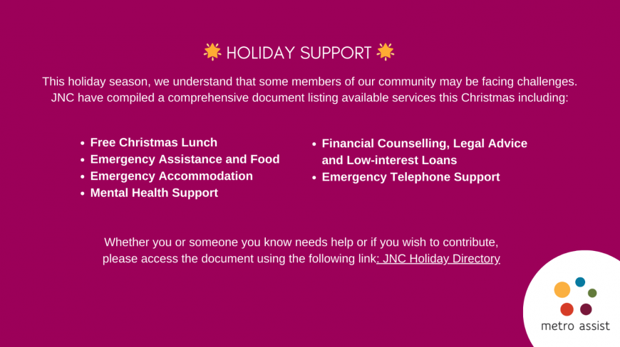 Holiday Crisis Directory