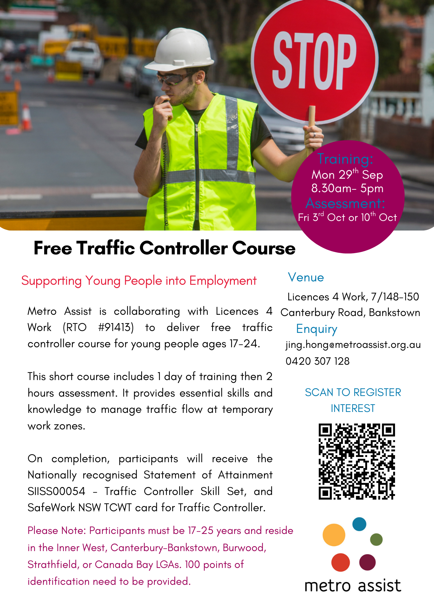 Traffic controller course 29.9.25